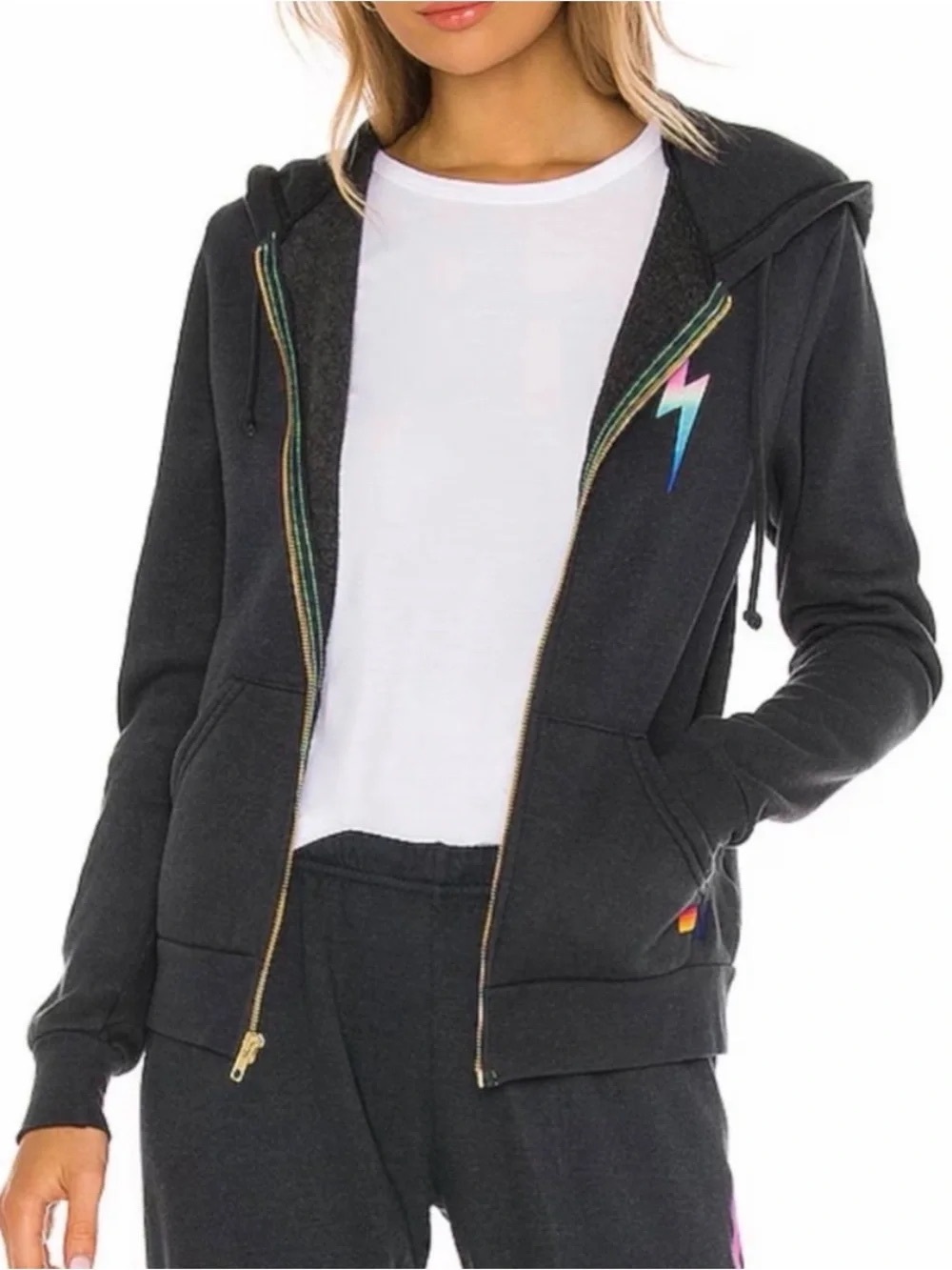 Kids Aviator Nation Zip Up Hoodie